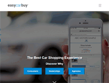 Tablet Screenshot of easycarbuy.com